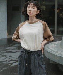 5.6オンス ラグラン クルーネック 半袖Tシャツ ビッグシルエット 秋 秋服 2026年秋冬