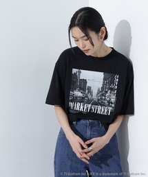GOOD ROCK SPEED/LIFE PICTURE COLLECTION フォトプリントTシャツ ブラック
