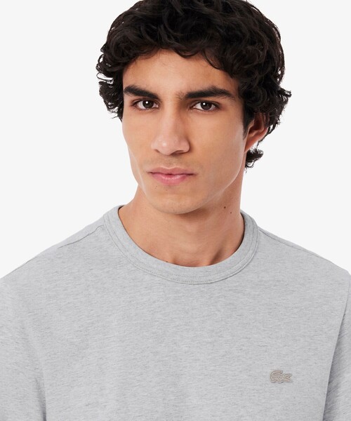 LACOSTE(ラコステ)の「配色ステッチ半袖Tシャツ(Tシャツ/カットソー・メンズ・ブラック/ネイビー/グレー・2/4/6/3/5)」の6枚目の写真