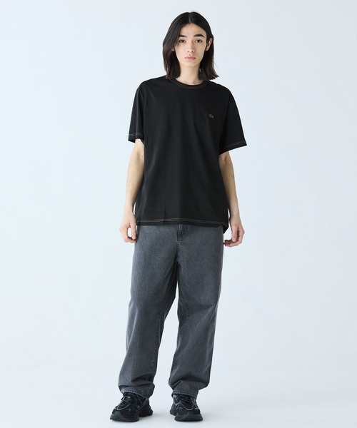 LACOSTE(ラコステ)の「配色ステッチ半袖Tシャツ(Tシャツ/カットソー・メンズ・ブラック/ネイビー/グレー・2/4/6/3/5)」の14枚目の写真