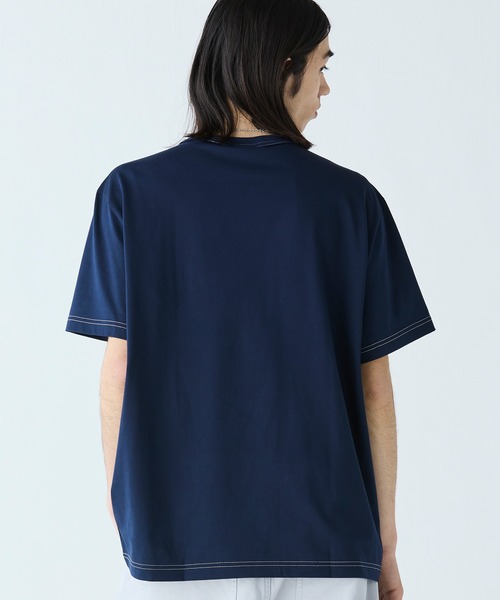 セール】配色ステッチ半袖Tシャツ（Tシャツ/カットソー