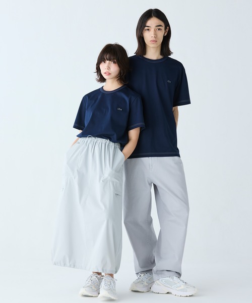 セール】配色ステッチ半袖Tシャツ（Tシャツ/カットソー