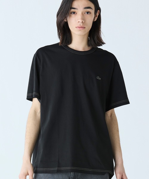 セール】配色ステッチ半袖Tシャツ（Tシャツ/カットソー