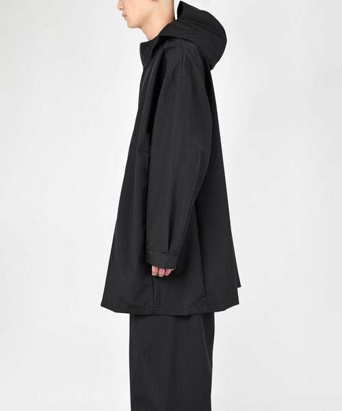 LAD MUSICIAN（ラッドミュージシャン）の「3LAYER TAFFETA HOODED COAT（マウンテンパーカー・メンズ・ブラック・42/44/46）」の8枚目の写真