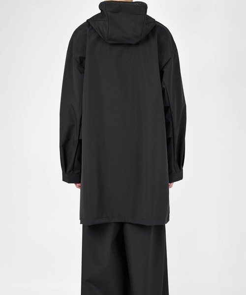 LAD MUSICIAN（ラッドミュージシャン）の「3LAYER TAFFETA HOODED COAT（マウンテンパーカー・メンズ・ブラック・42/44/46）」の7枚目の写真