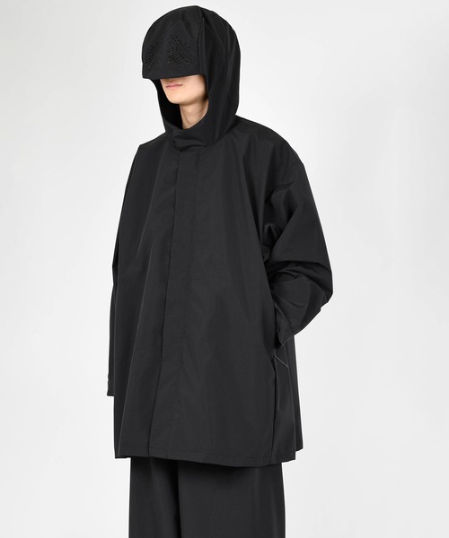 LAD MUSICIAN（ラッドミュージシャン）の「3LAYER TAFFETA HOODED COAT（マウンテンパーカー・メンズ・ブラック・42/44/46）」の5枚目の写真