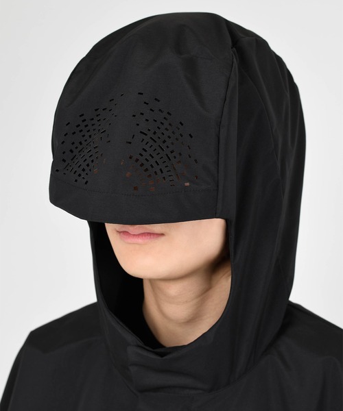 LAD MUSICIAN（ラッドミュージシャン）の「3LAYER TAFFETA HOODED COAT（マウンテンパーカー・メンズ・ブラック・42/44/46）」の4枚目の写真