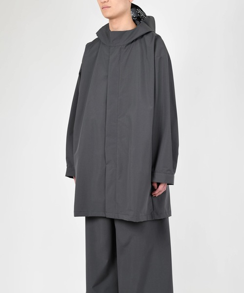 LAD MUSICIAN(ラッドミュージシャン)の「3LAYER TAFFETA HOODED COAT(マウンテンパーカー・メンズ・ブラック・42/44/46)」の11枚目の写真