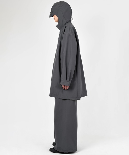 LAD MUSICIAN(ラッドミュージシャン)の「3LAYER TAFFETA HOODED COAT(マウンテンパーカー・メンズ・ブラック・42/44/46)」の12枚目の写真