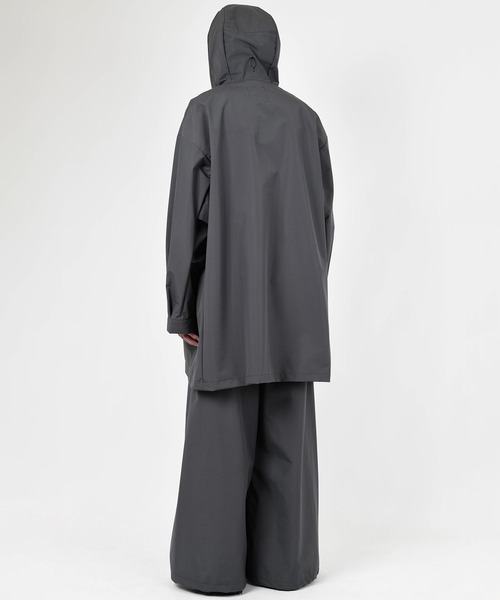LAD MUSICIAN(ラッドミュージシャン)の「3LAYER TAFFETA HOODED COAT(マウンテンパーカー・メンズ・ブラック・42/44/46)」の13枚目の写真