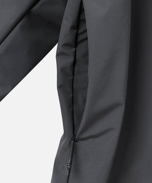 LAD MUSICIAN(ラッドミュージシャン)の「3LAYER TAFFETA HOODED COAT(マウンテンパーカー・メンズ・ブラック・42/44/46)」の16枚目の写真