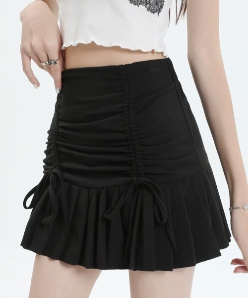 ★Karen Millen★ストラクチャードシャーリングミニスカート シャーリングプリーツミニスカート（スカート）｜SEN TOKYO