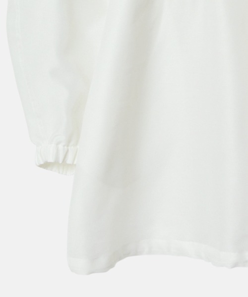 LE CIEL BLEU（ルシェルブルー）の「シアーボリュームブルゾン / Sheer Volume Blouson（ブルゾン・レディース・ブラック/オフホワイト・36）」の12枚目の写真