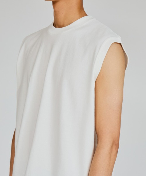 HANES(ヘインズ)の「【Hanes】SHIRO スリーブレスTシャツ HM3-B201(Tシャツ/カットソー・レディース・ホワイト・S/M/L/XL)」の12枚目の写真