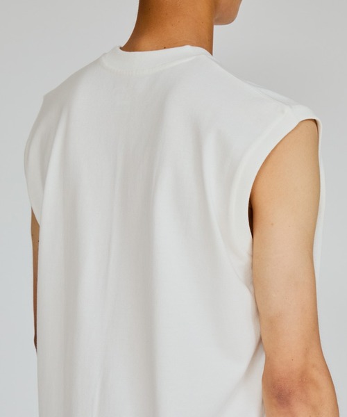 HANES(ヘインズ)の「【Hanes】SHIRO スリーブレスTシャツ HM3-B201(Tシャツ/カットソー・レディース・ホワイト・S/M/L/XL)」の13枚目の写真