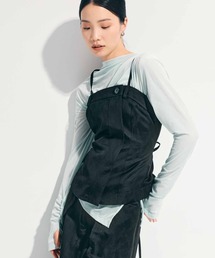 STUDIOUS | 【STUDIOUS/ステュディオス】Leaf Jacquard Bustier/リーフジャガードビスチェ(ベスト)