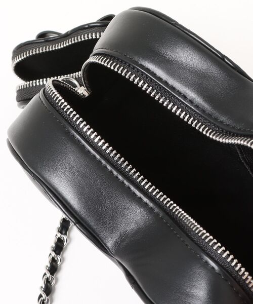 Honey Cinnamon（ハニーシナモン）の「キルティングハート型ショルダーバッグ（ショルダーバッグ・レディース・ブラック/ピンク・FREE）」の22枚目の写真