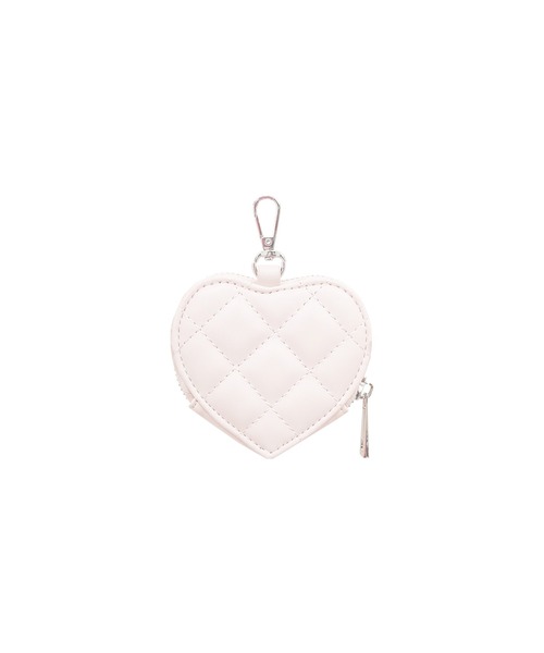 Honey Cinnamon（ハニーシナモン）の「キルティングハート型ショルダーバッグ（ショルダーバッグ・レディース・ブラック/ピンク・FREE）」の7枚目の写真