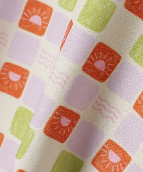 BEAMS mini（ビームスミニ）の「フレア ワンピース スイムウェア 2025SS（100～130cm）（水着・キッズ・ピンク/サックスブルー・S(100～110)/M(110～120)/L(120～130)）」の18枚目の写真