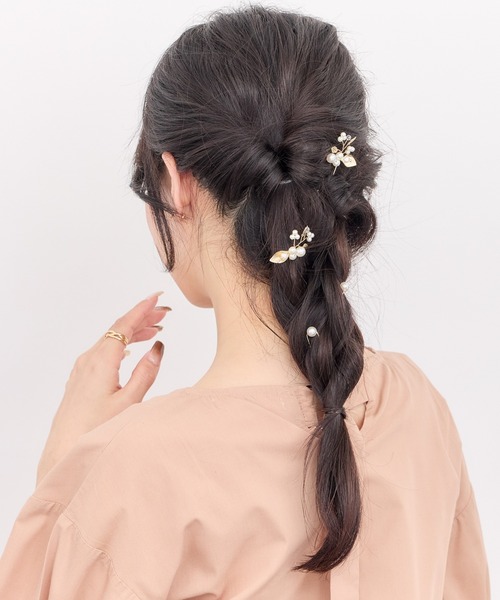valo adornments ヘアピン メタル ハート ヘアピン / METAL HEART HAIR PIN | アモンズ