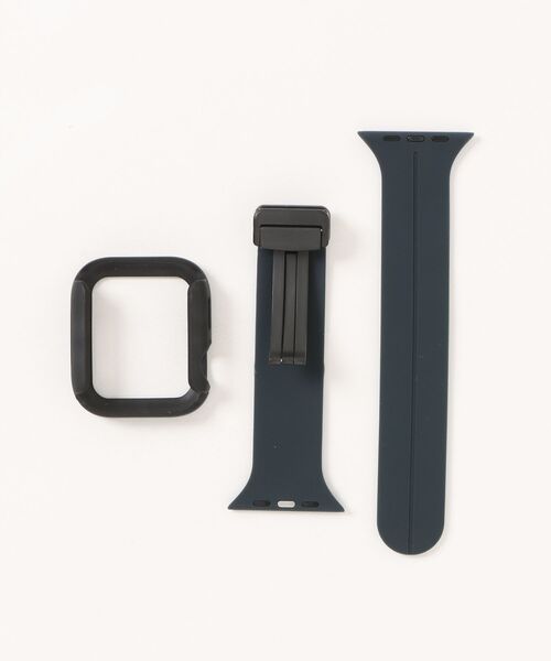 ADPOSION（アドポーション）の「【zandy / ズィー・アンド・ワイ】シリコンマグネットバックル&ツートンフレームケース（デジタル腕時計・レディース・ライトグレー/チャコールグレー/カーキ/ブラック/レインボー・MEDIUM/SMALL）」の19枚目の写真