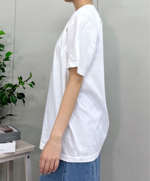 RGY(アールジーワイ)の「【RGY】SHUTTER CHANCE デザインプリントTシャツ(Tシャツ/カットソー・レディース・オートミール/ホワイト・LARGE/MEDIUM)」の17枚目の写真