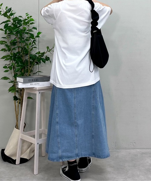 RGY(アールジーワイ)の「【RGY】SHUTTER CHANCE デザインプリントTシャツ(Tシャツ/カットソー・レディース・オートミール/ホワイト・LARGE/MEDIUM)」の20枚目の写真