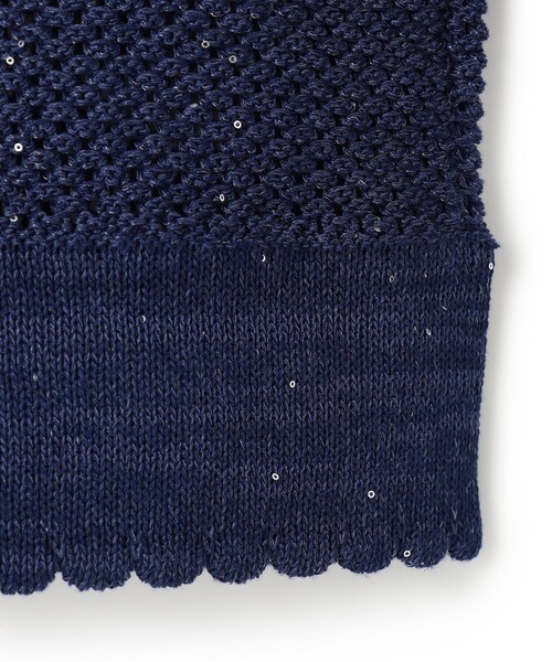 TOCCA(トッカ)の「SUMMER STARS CARDIGAN カーディガン(カーディガン/ボレロ・レディース・アイボリー系/ネイビー系・F)」の5枚目の写真