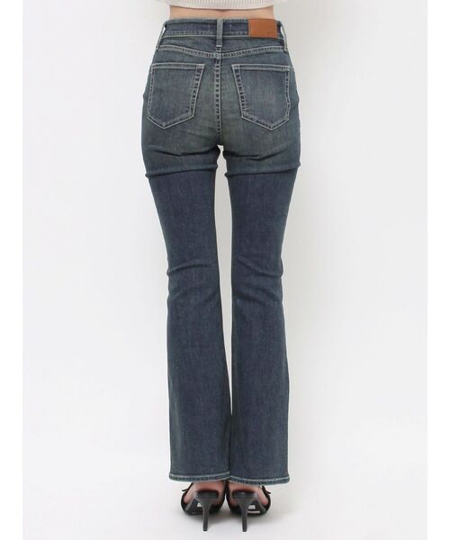 EVRIS（エヴリス）の「ヴィンテージライクストレッチフレアデニムパンツ（デニムパンツ・レディース・インディゴブルー/ブラック・SMALL/MEDIUM）」の19枚目の写真