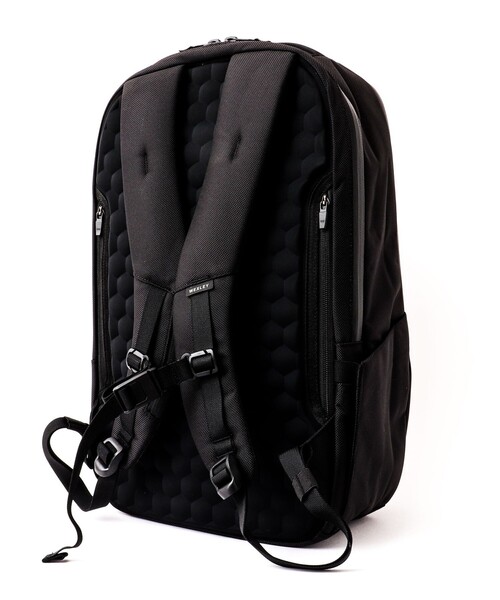 WEXLEY（ウェクスレイ）の「【WEXLEY/ウェクスレイ】ACTIVE CORDURA BALLISTIC BLACK LBP200（バックパック/リュック・メンズ・ブラック・FREE）」の2枚目の写真