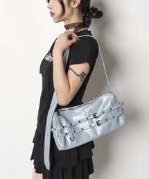 FOLLOWIN | 【ベルト部分で長さ変更可能】ダブルベルトショルダーバッグ(ショルダーバッグ)