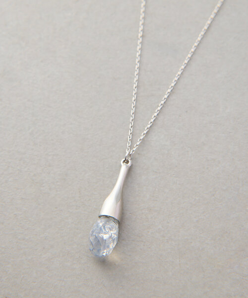 BEARDSLEY（ビアズリー）の「カットドロップネックレス(シルバー)（ネックレス・レディース・ゴールド・FREE）」の6枚目の写真