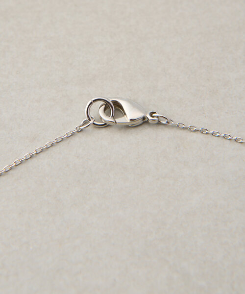 BEARDSLEY（ビアズリー）の「カットドロップネックレス(シルバー)（ネックレス・レディース・ゴールド・FREE）」の5枚目の写真