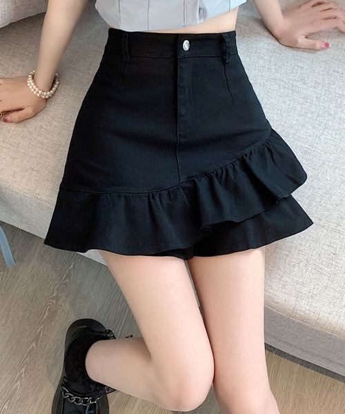 【関税込み】Song for the Mute ミニスカート Heather スカート ワイドプリーツミニスカート2 987764