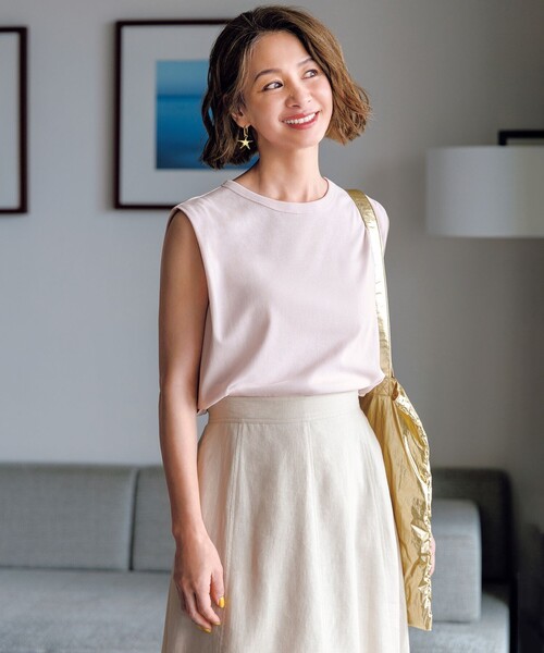 UNFILO(アンフィーロ)の「リネンレーヨン セミフレアスカート(スカート・レディース・ブラック系/ベージュ系/ダークブラウン系/オレンジ系・SMALL/MEDIUM/LARGE/X-SMALL)」の21枚目の写真