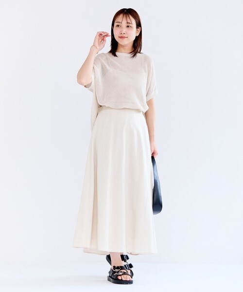 UNFILO(アンフィーロ)の「リネンレーヨン セミフレアスカート(スカート・レディース・ブラック系/ベージュ系/ダークブラウン系/オレンジ系・SMALL/MEDIUM/LARGE/X-SMALL)」の18枚目の写真