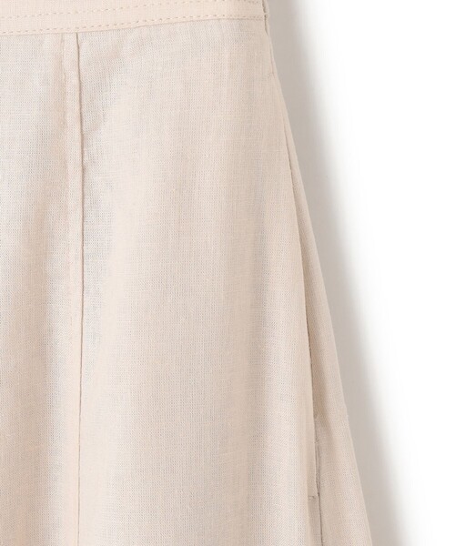 UNFILO(アンフィーロ)の「リネンレーヨン セミフレアスカート(スカート・レディース・ブラック系/ベージュ系/ダークブラウン系/オレンジ系・SMALL/MEDIUM/LARGE/X-SMALL)」の7枚目の写真