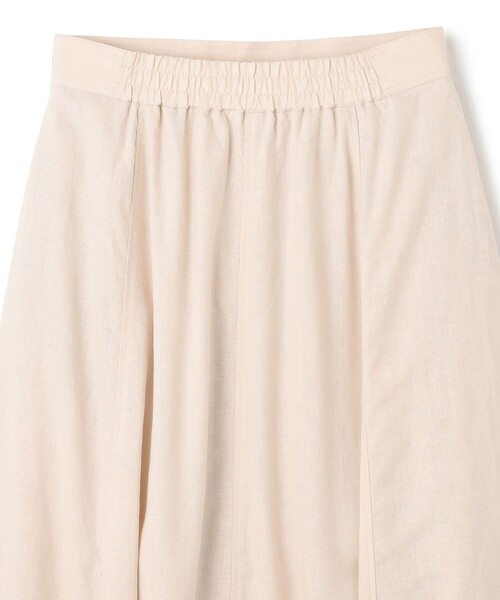 UNFILO(アンフィーロ)の「リネンレーヨン セミフレアスカート(スカート・レディース・ブラック系/ベージュ系/ダークブラウン系/オレンジ系・SMALL/MEDIUM/LARGE/X-SMALL)」の6枚目の写真