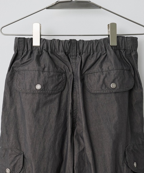 C/N WASHER CURVED FLARE WIDE CARGO（カーゴパンツ）｜WYM LIDNM
