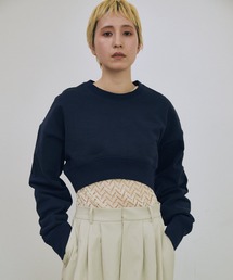 Dart Cropped Sweat