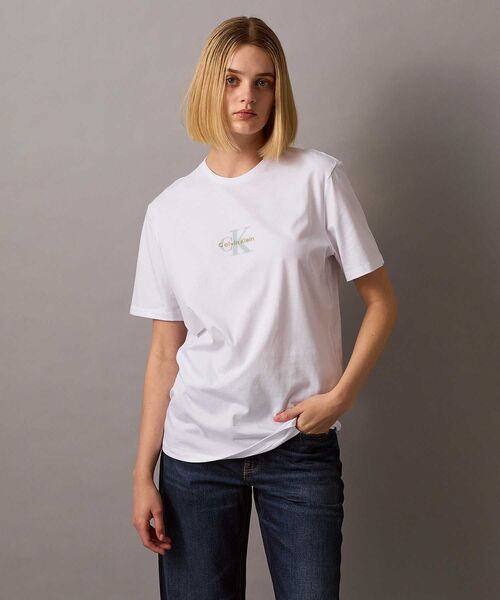 カルバンクライン ショートスリーブ グラフィックTシャツ Tシャツ - ショートスリーブグラフィックロゴTシャツ | カルバン