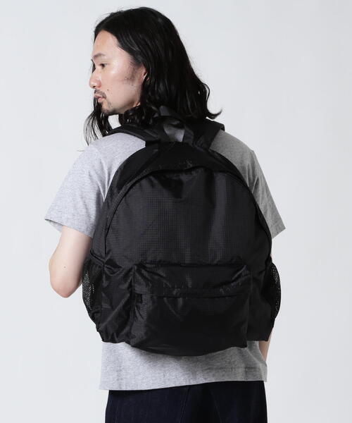PACKING(パッキング)の「PACKING/パッキング/RIP STOP BACKPACK/リップストップバックパック/PA-051(バックパック/リュック・メンズ・ブラック・F)」の22枚目の写真