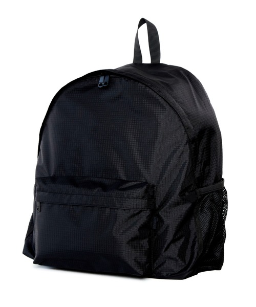 PACKING(パッキング)の「PACKING/パッキング/RIP STOP BACKPACK/リップストップバックパック/PA-051(バックパック/リュック・メンズ・ブラック・F)」の3枚目の写真