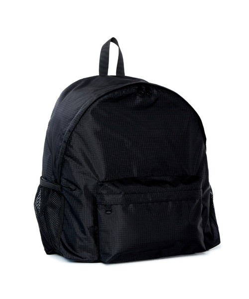 PACKING(パッキング)の「PACKING/パッキング/RIP STOP BACKPACK/リップストップバックパック/PA-051(バックパック/リュック・メンズ・ブラック・F)」の4枚目の写真