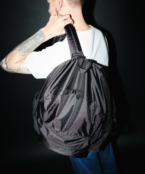 PACKING(パッキング)の「PACKING/パッキング/RIP STOP BACKPACK/リップストップバックパック/PA-051(バックパック/リュック・メンズ・ブラック・F)」の10枚目の写真