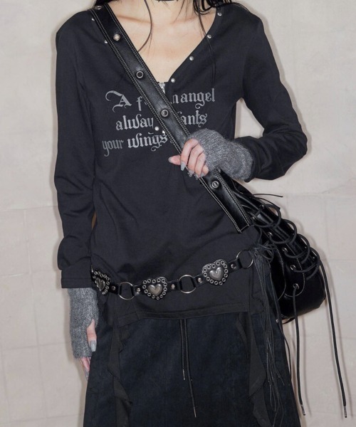 NOT KNOWING】HALFMOON MOTO CROSS BAG(POLYURETANE) / 【ノット