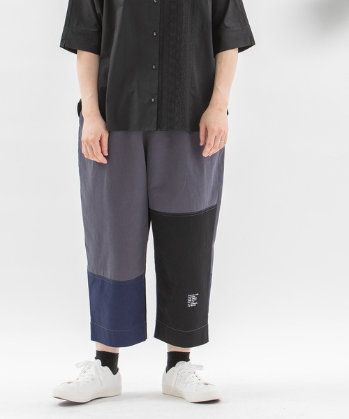 nop de nod(ノップドゥノッド)の「Pomme miscコットンパンツ(その他パンツ・レディース・ベージュ/ネイビー/ダークグレー・M)」の2枚目の写真