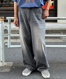 オーバーダイバギーデニム