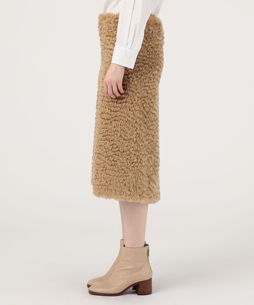 TOMORROWLAND (トゥモローランド)の「JIL SANDER SKIRT 70 トラペーズスカート(スカート・レディース・ベージュ・34)」の8枚目の写真
