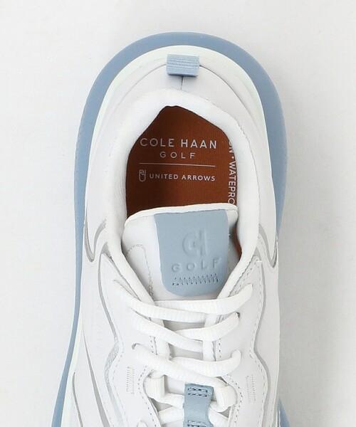 値下げColeHaan × ユナイテッドアローズ ホワイト/ブルー スニーカー